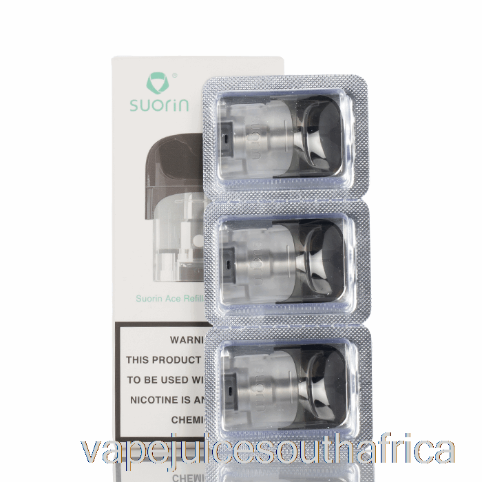 Vape Juice South Africa Suorin Ace Replacement Pods 2Ml Refillable Pods